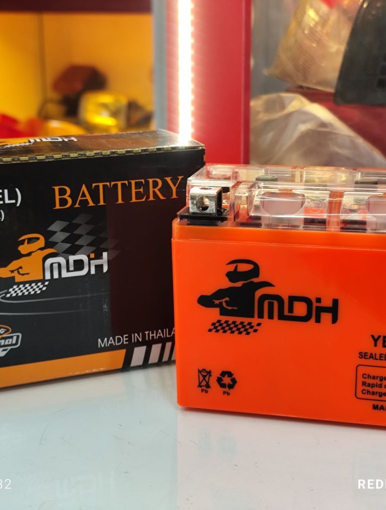 باطری ۱۲ولت ۷ آمپر هندایی استارتی تمام ژل خارجی تایلندی .